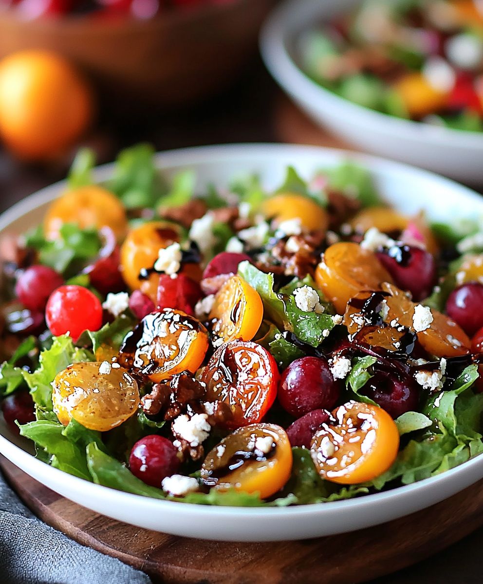 Holiday Salad Balsamic Dressing