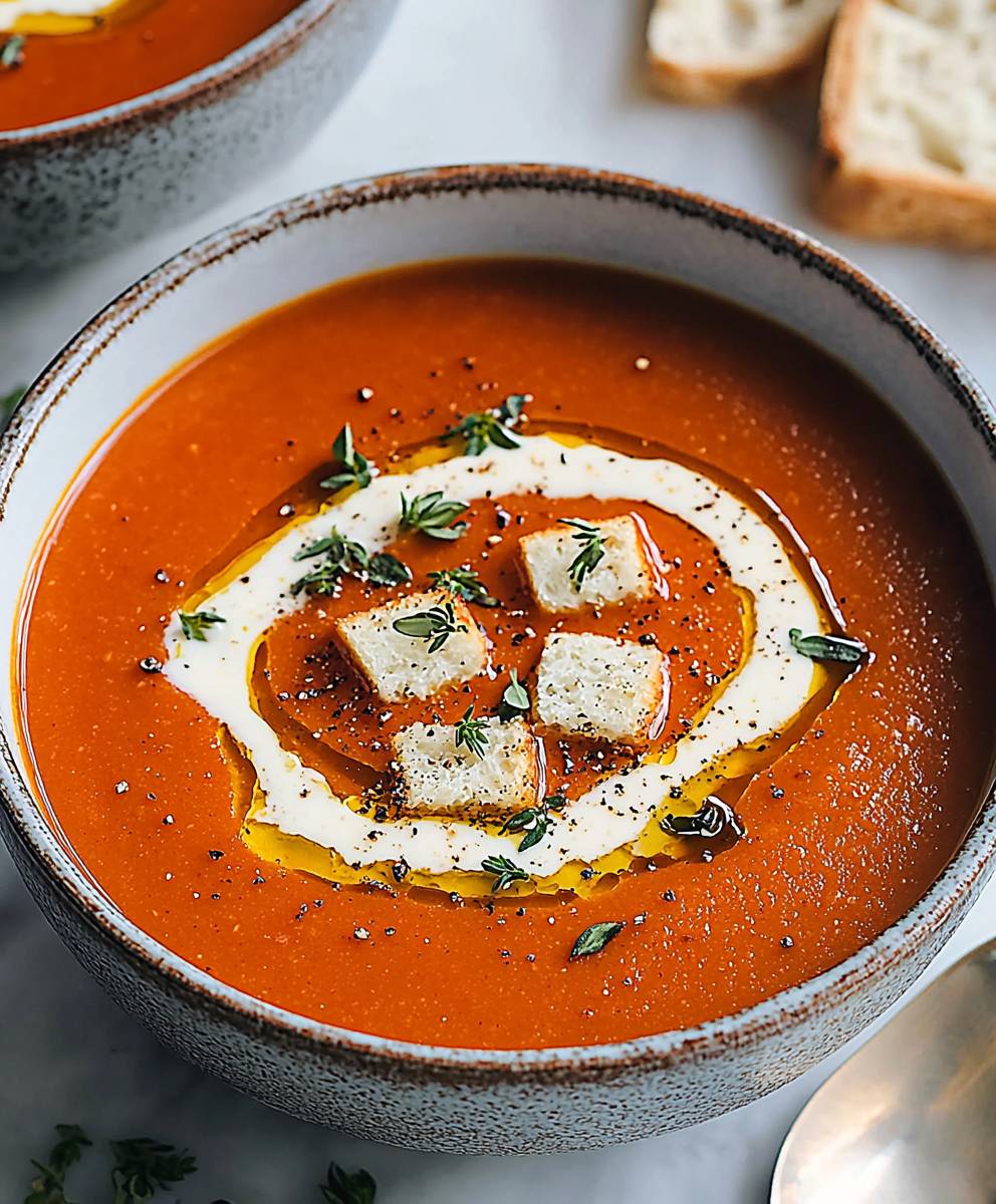 Tomato soup homemade