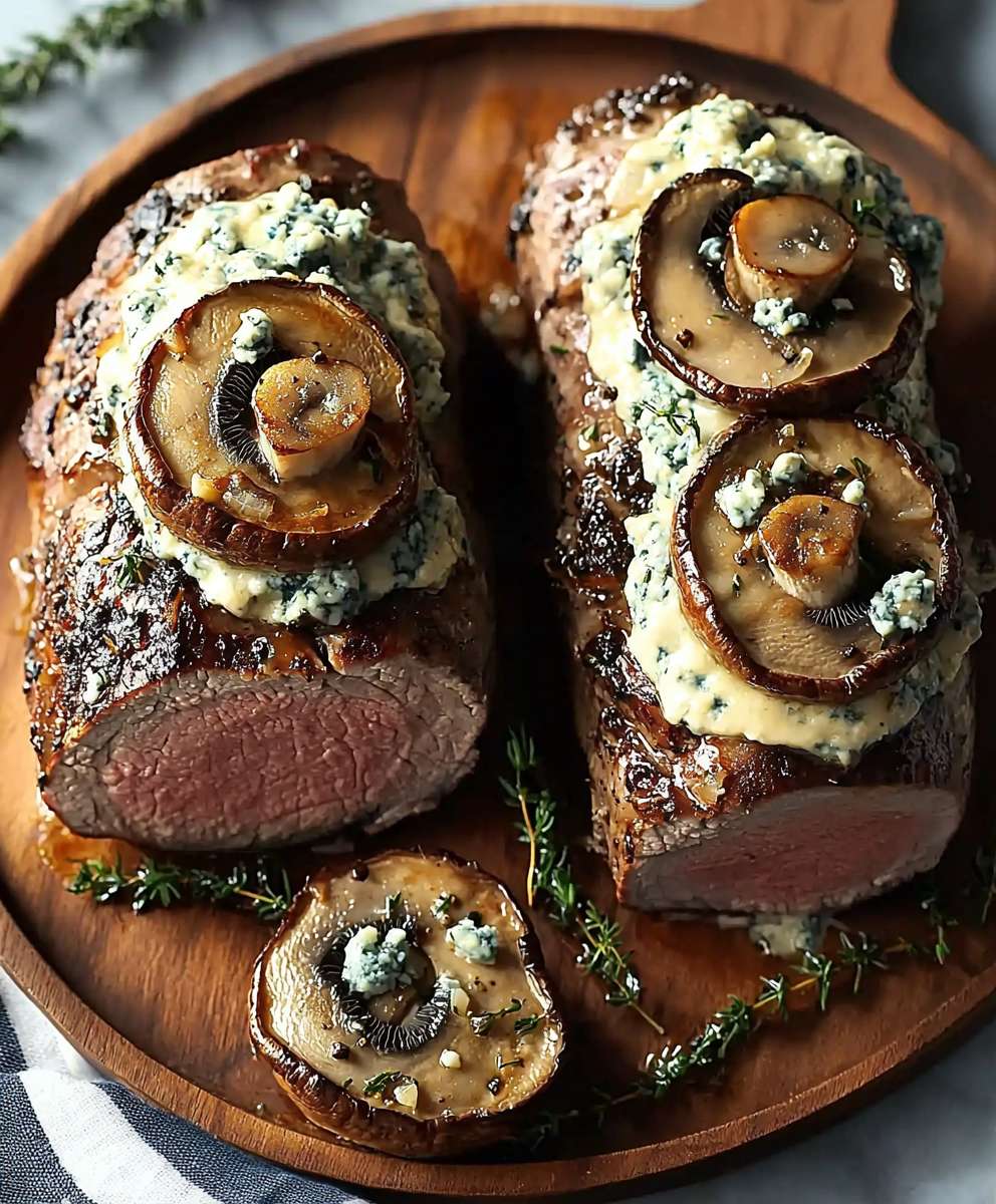 Stuffed Tenderloin Blue Cheese