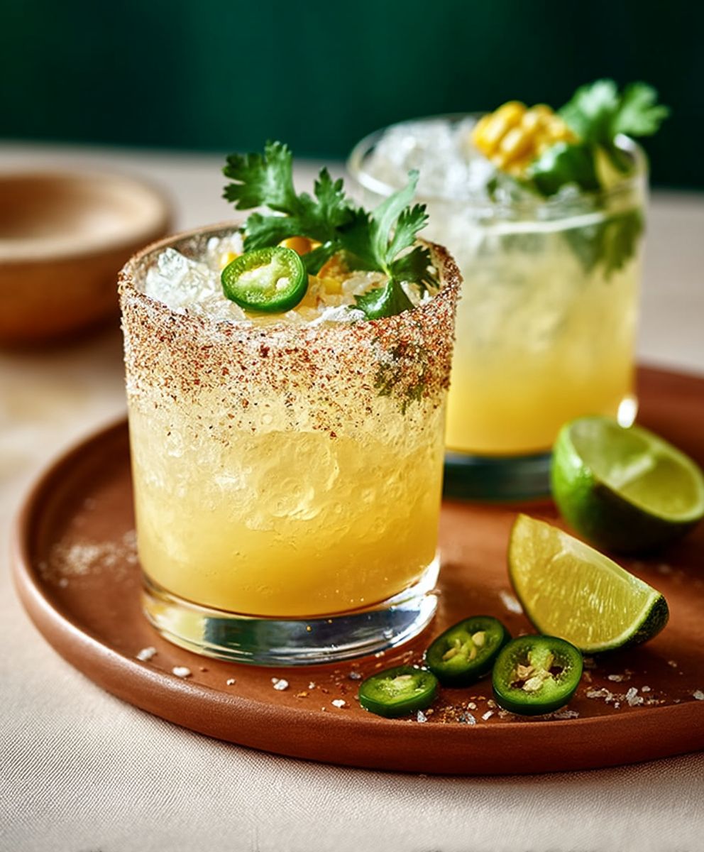 Corn margarita