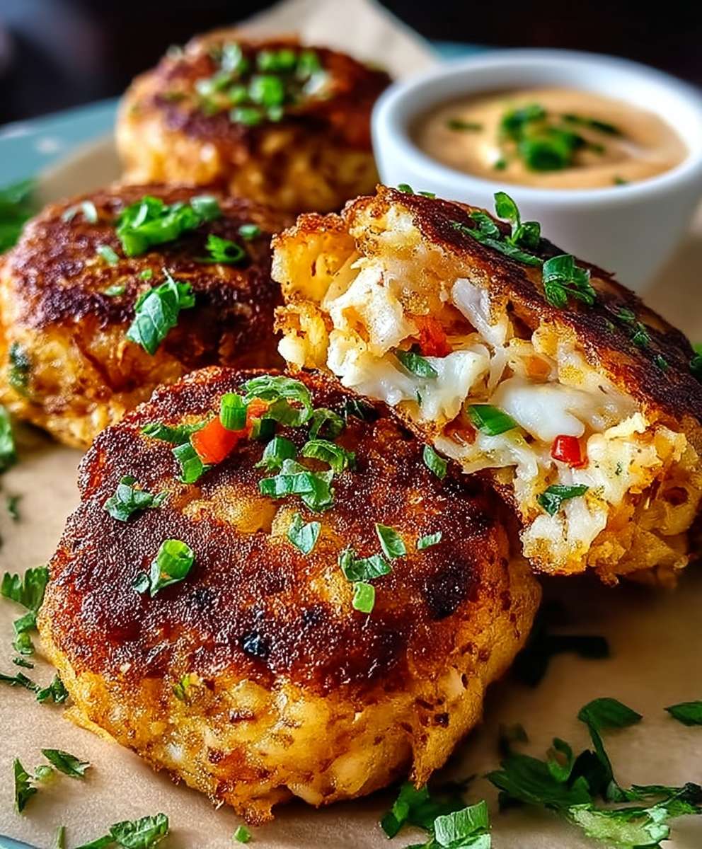 Maryland crab fritter