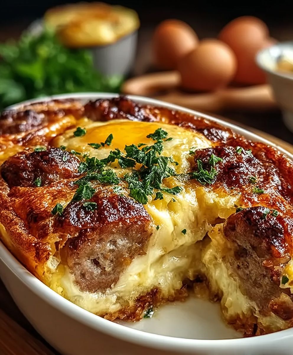 Sausage egg casserole
