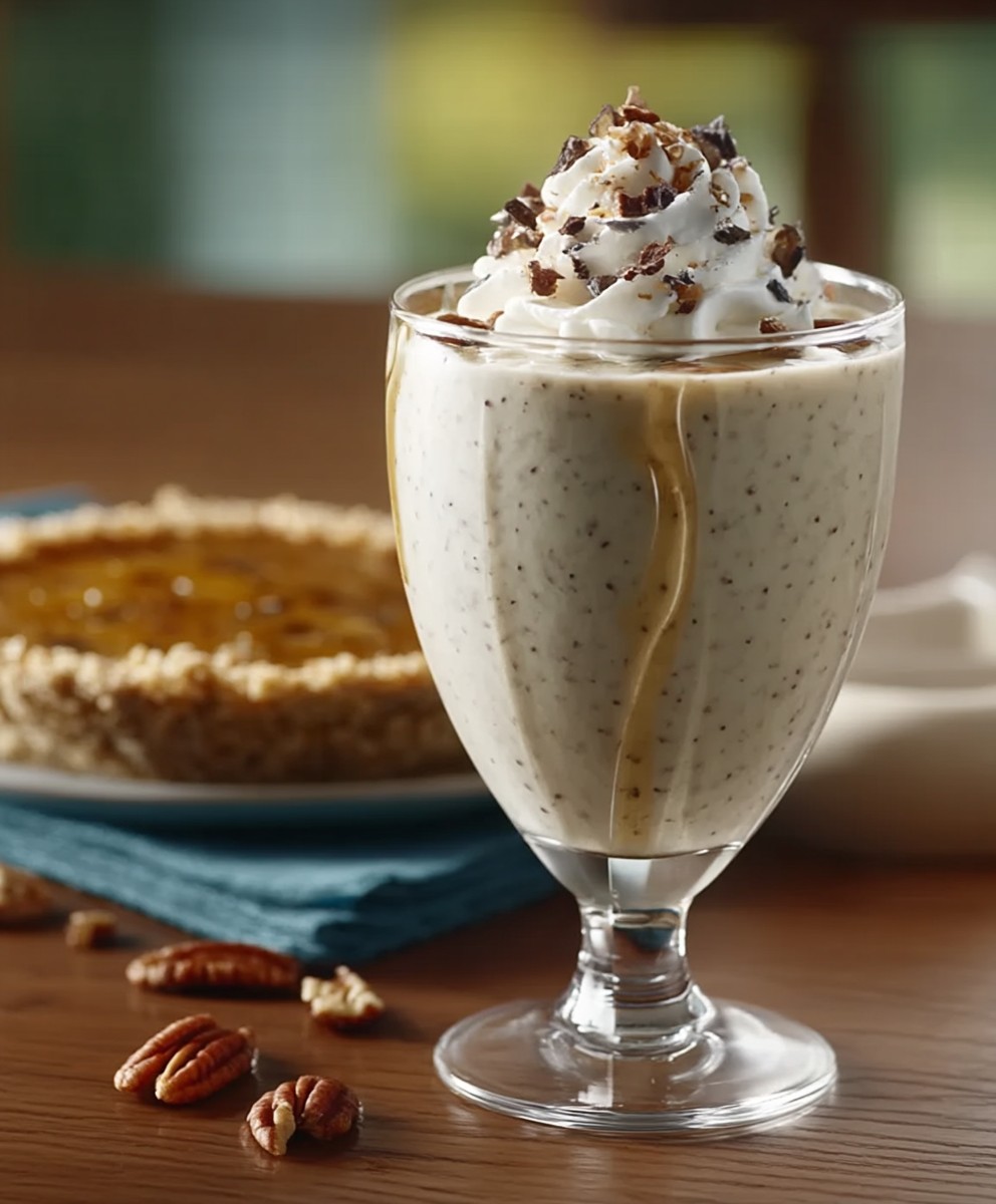 Bourbon Pecan Pie Milkshake