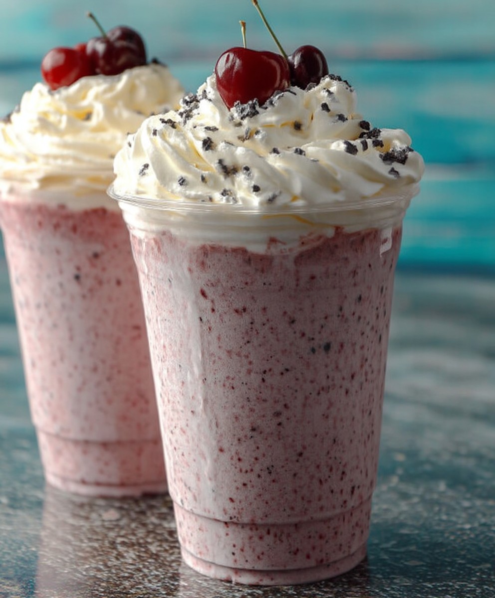 Black Bottomed Cherry Shakes