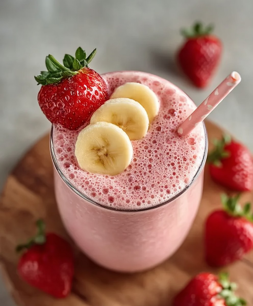 Strawberry Banana Smoothie