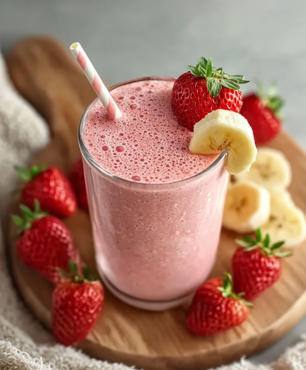Strawberry Banana Smoothie