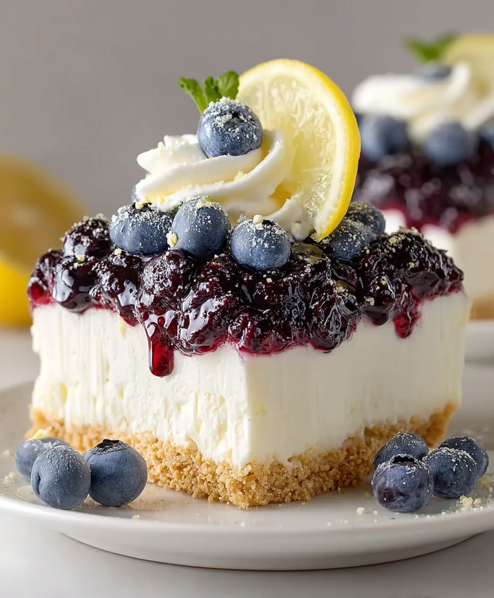 Lemon Blueberry Dessert