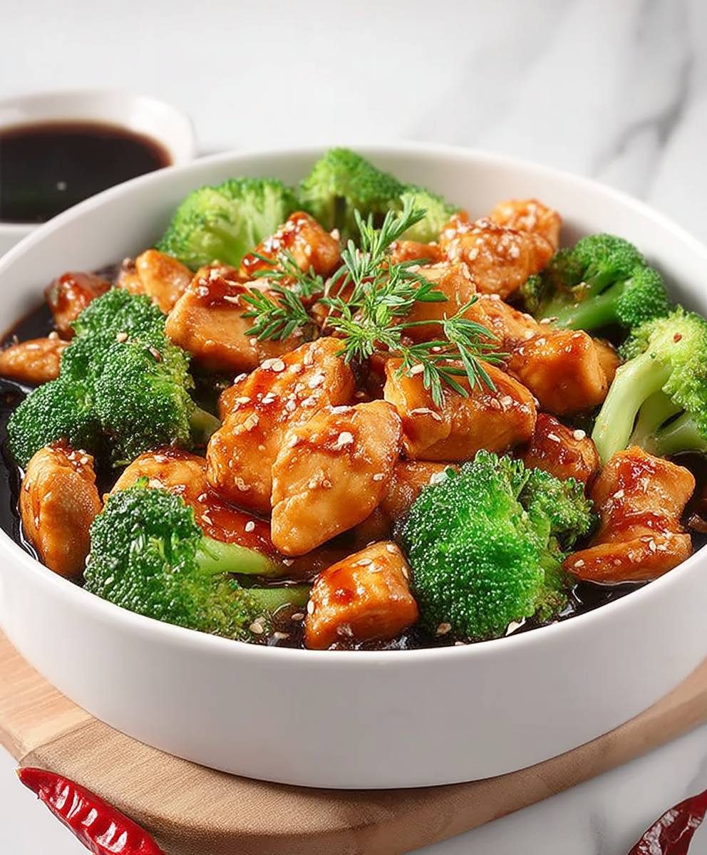 Chicken and Broccoli