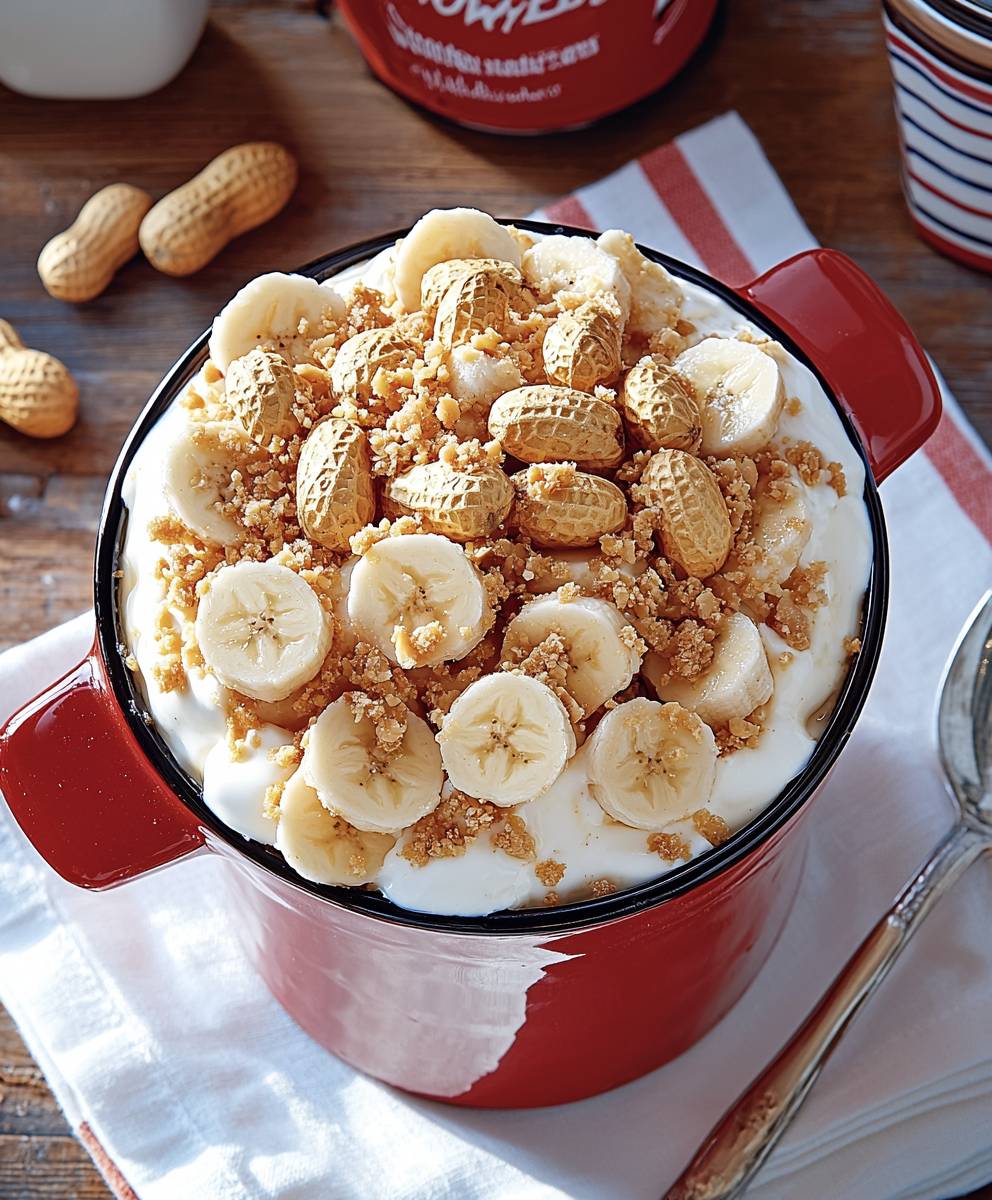 Peanut Banana Pudding