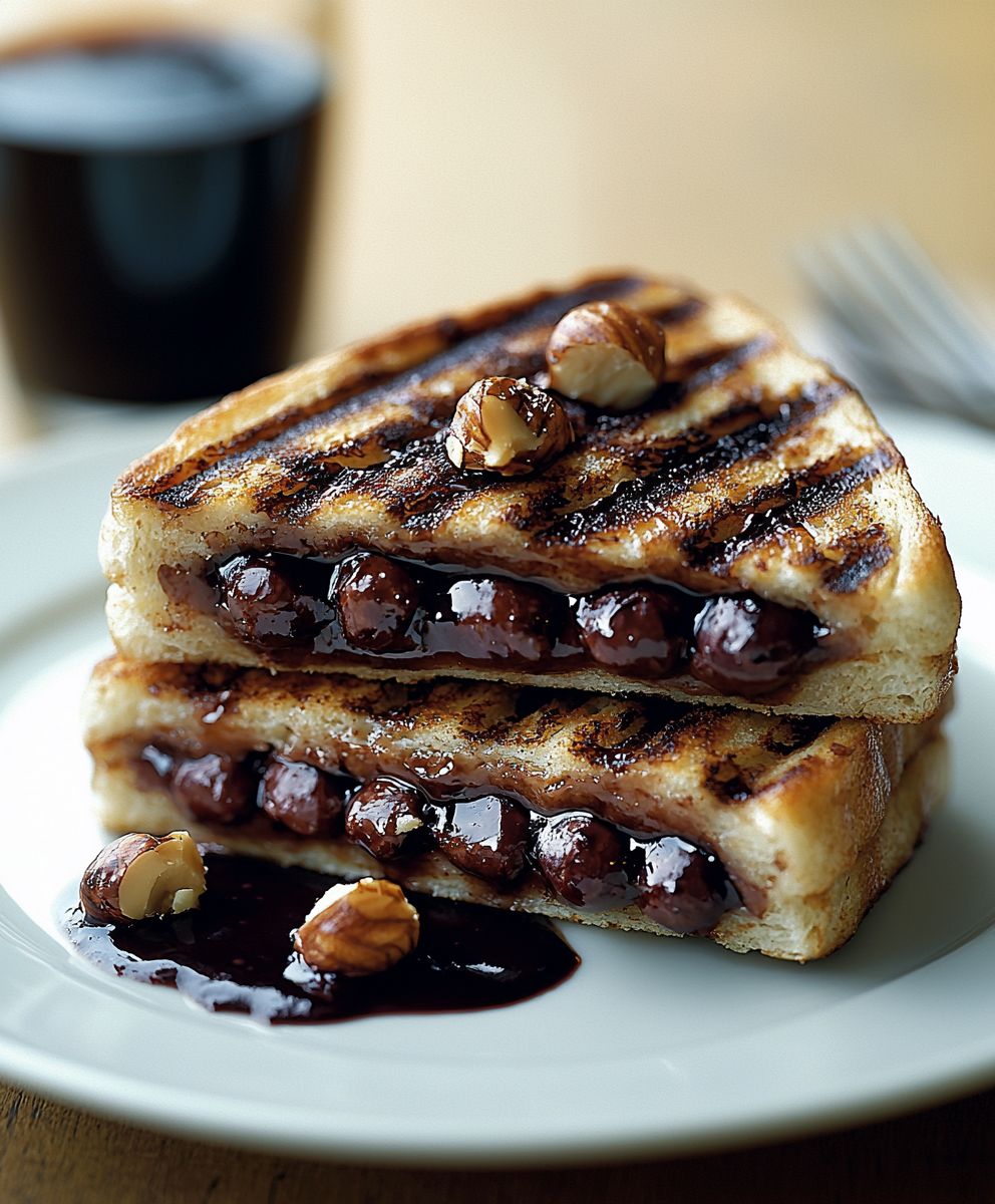 Chocolate Hazelnut Panini