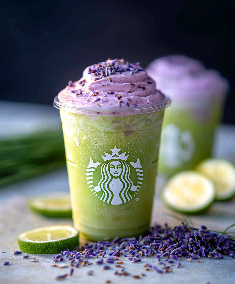 Lavender Matcha Oatmilk