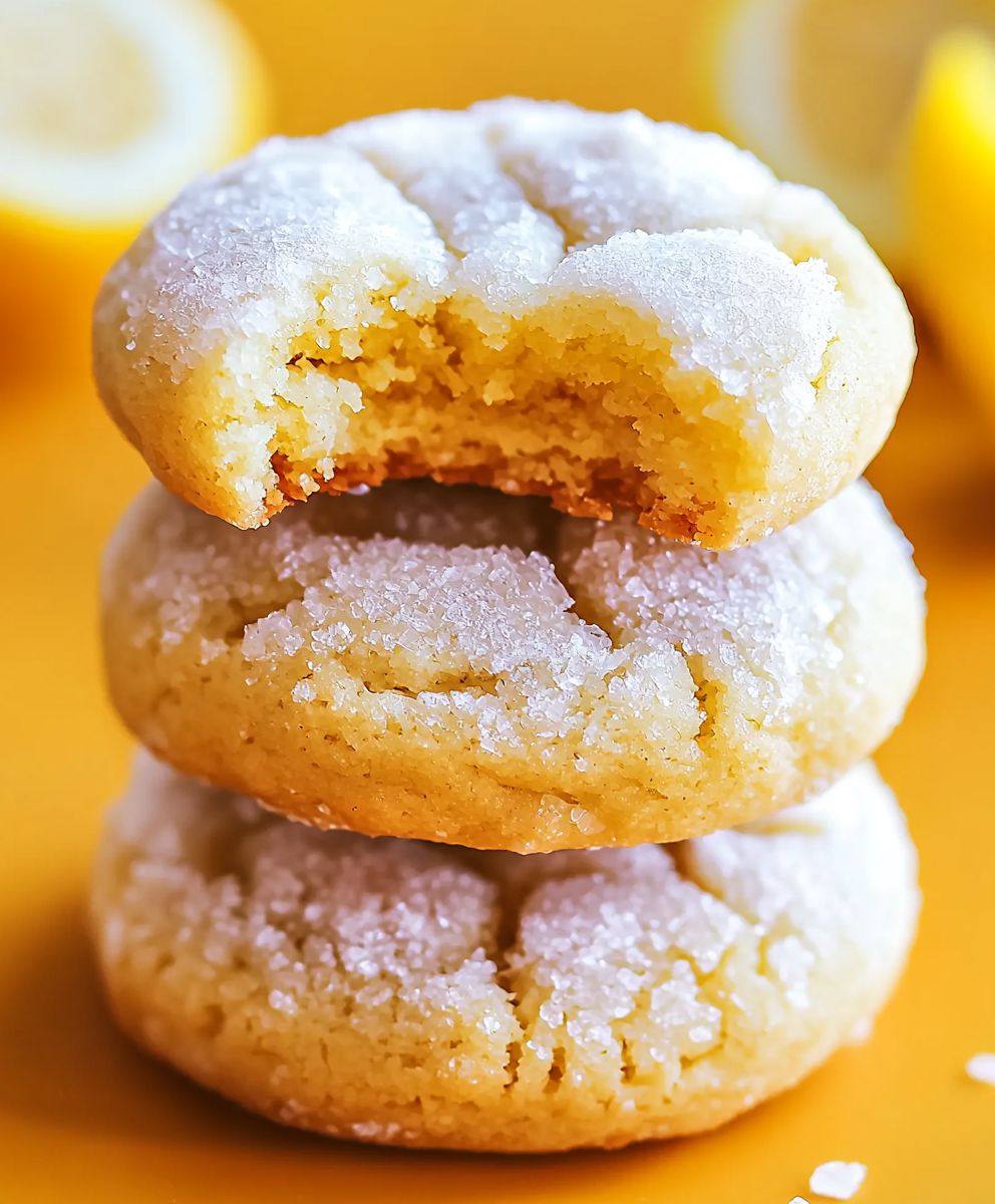 Lemon Pixie Cookies
