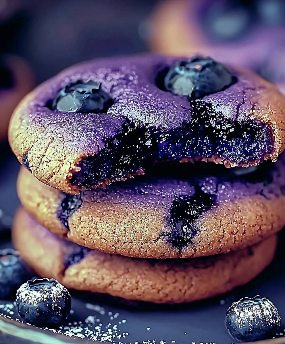 Blueberry Heaven Cookies