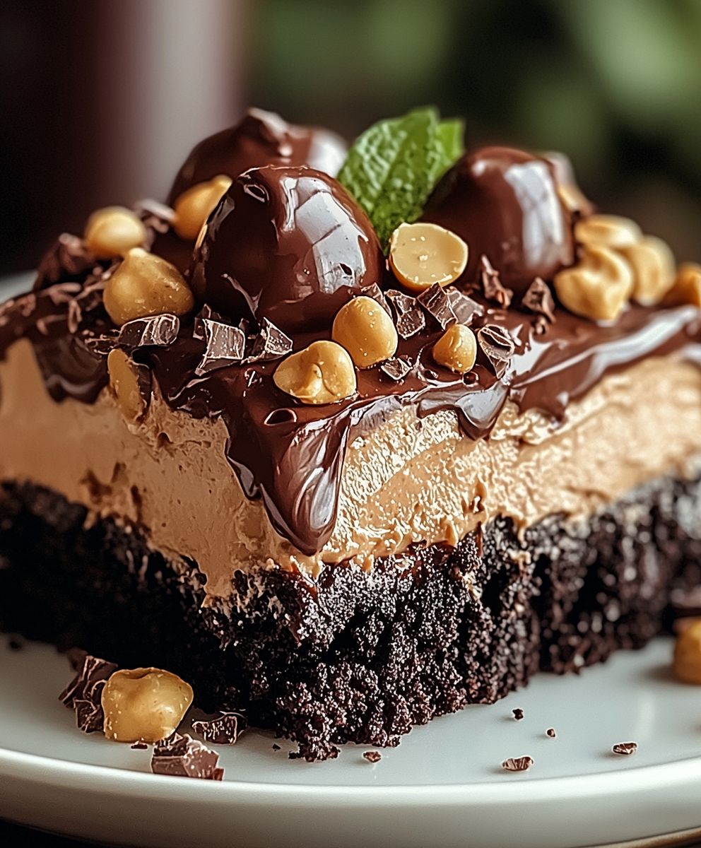 Chocolate Peanut Butter Cake