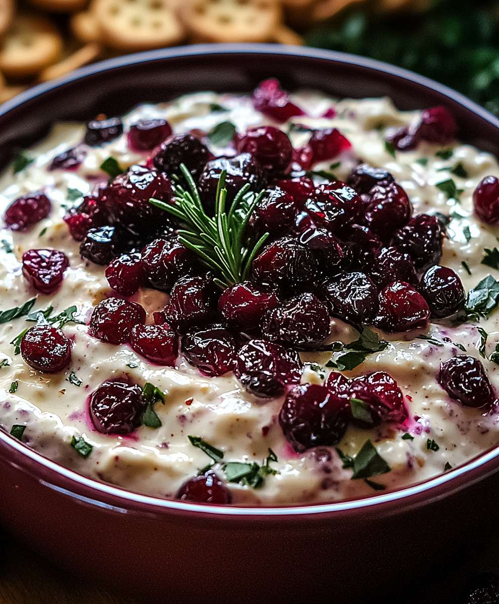 Cranberry Jalapeno Cream Cheese Dip