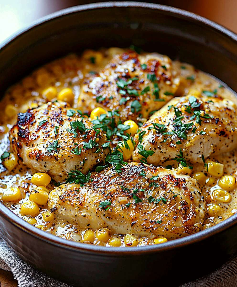 Creamy Chicken Corn
