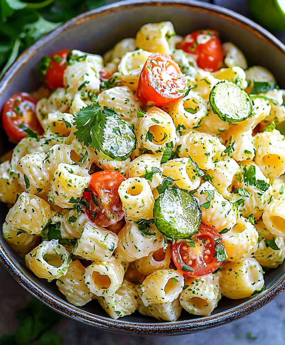 Cilantro Lime Pasta Salad