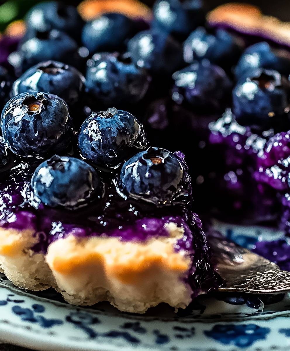 Blueberry butter spread