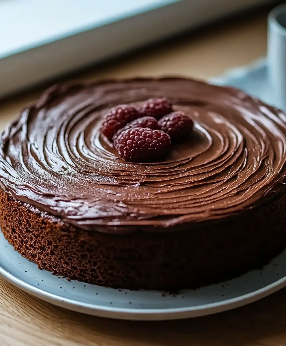 Gourmand chocolate cake