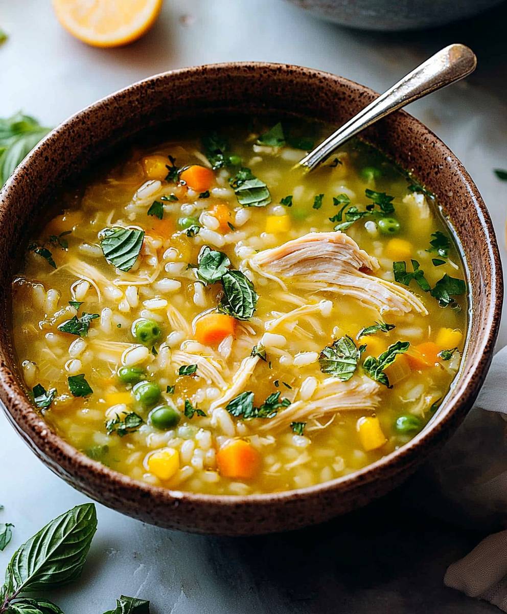 Chicken and Rice Soup