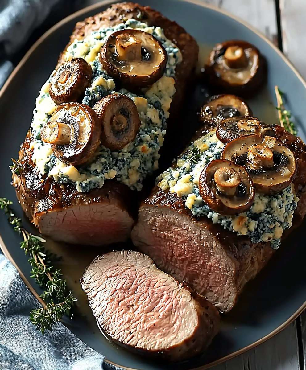 Stuffed Tenderloin Blue Cheese
