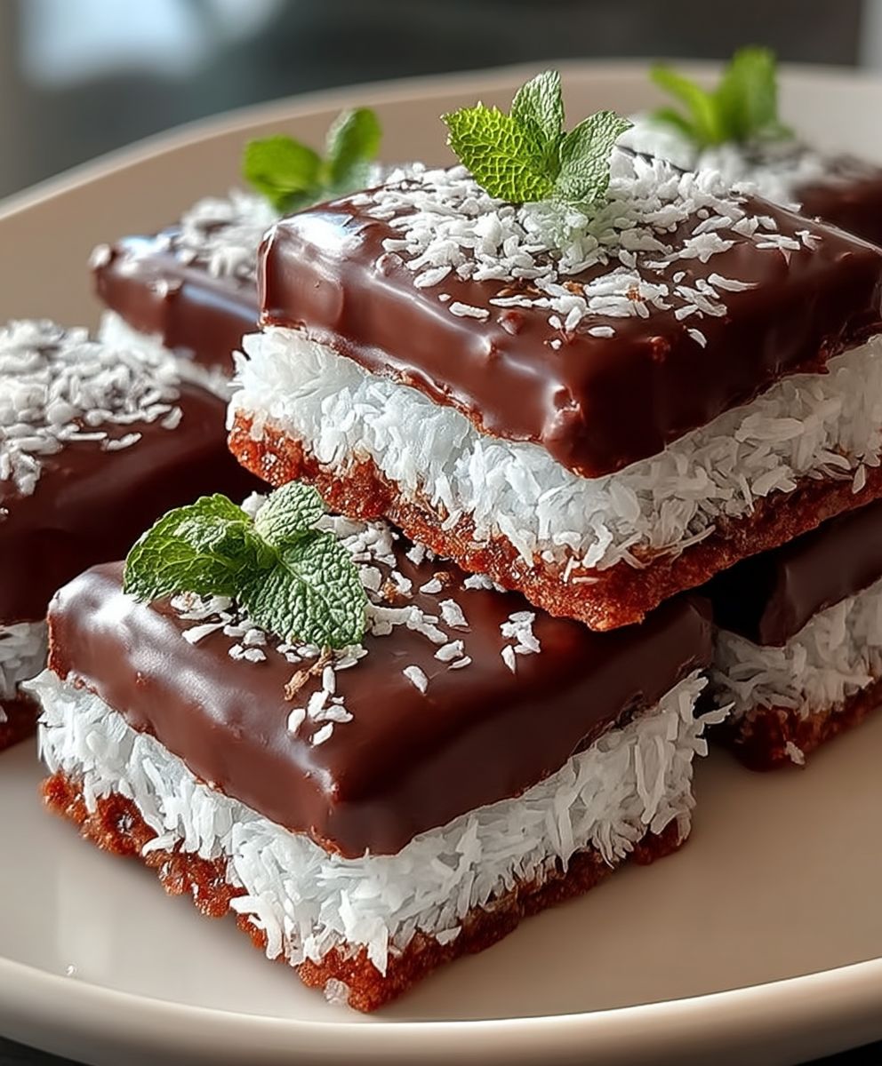 Homemade Bounty Bar