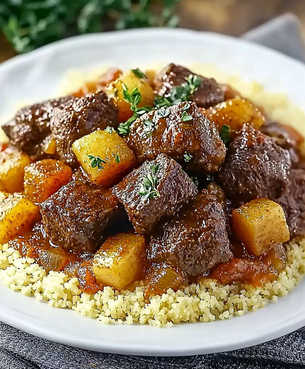 Moroccan Braised Beef