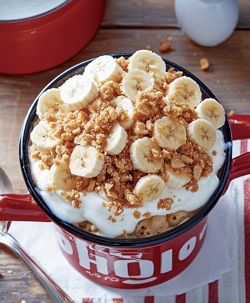 Peanut Banana Pudding