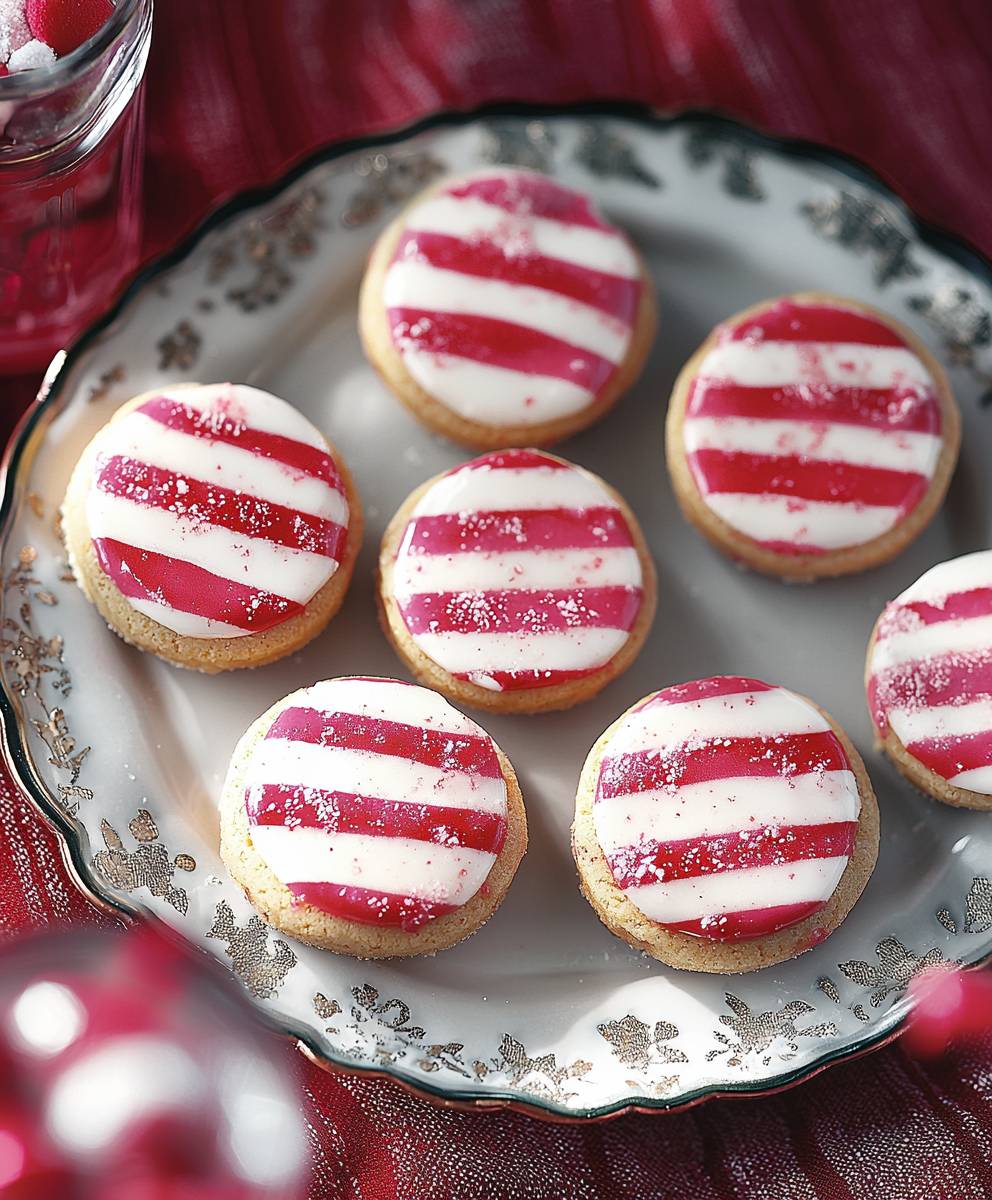 Peppermint Sandwich Cookies