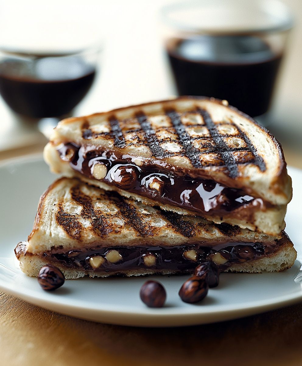 Chocolate Hazelnut Panini