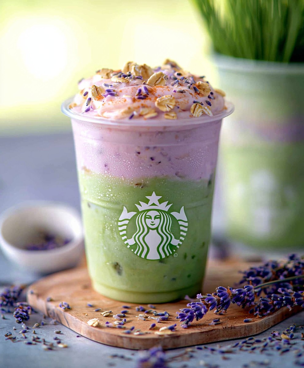 Lavender Matcha Oatmilk