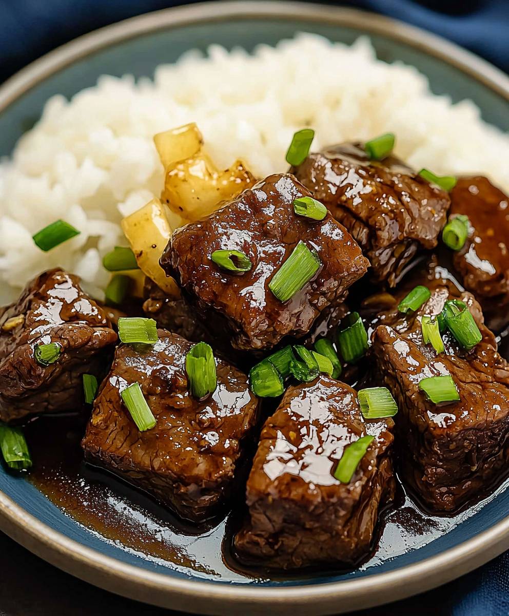Maple ginger beef