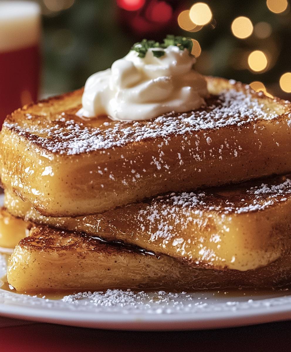 Eggnog French Toast