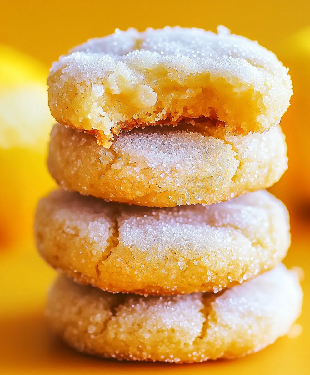Lemon Pixie Cookies