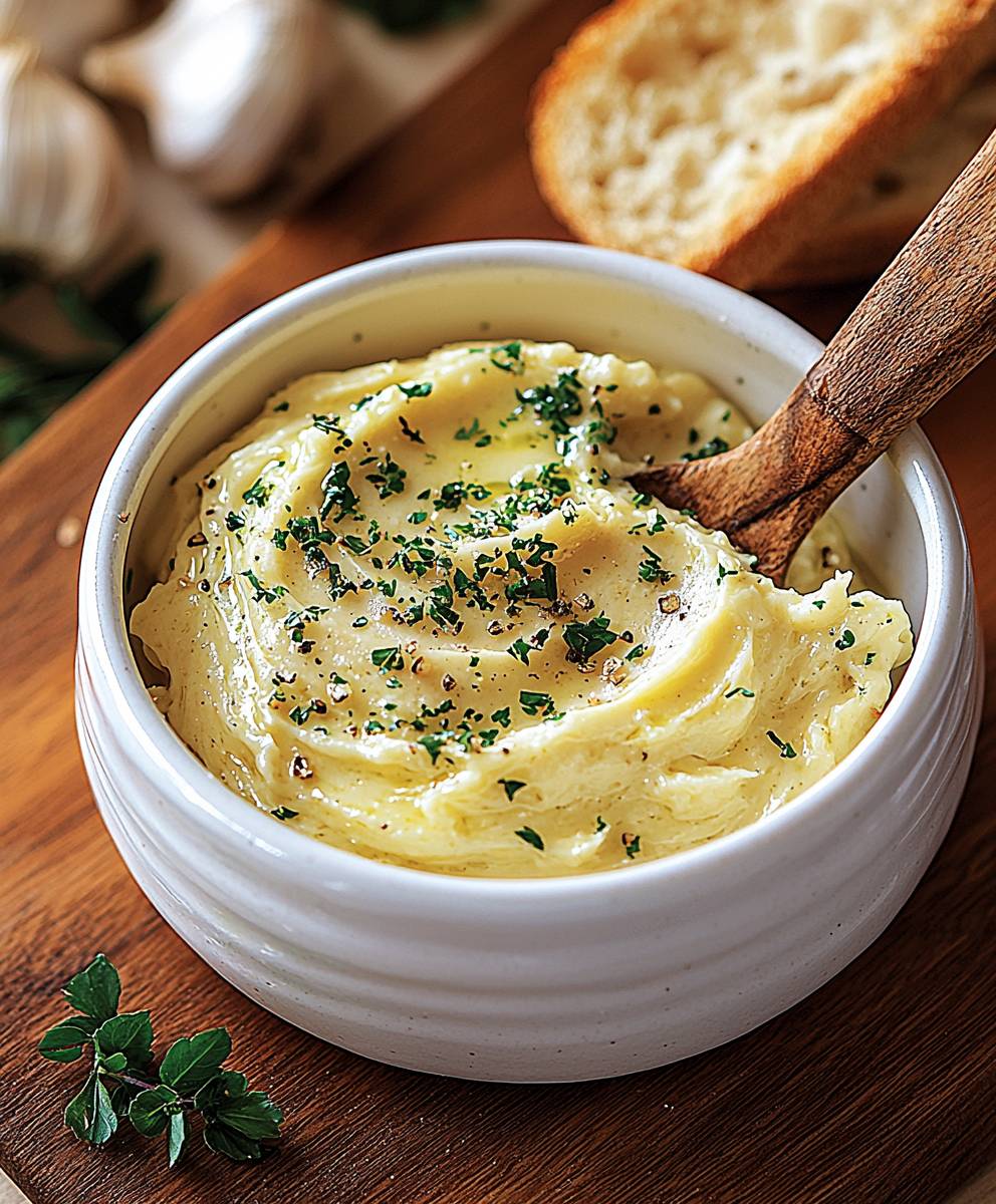 Garlic butter spread