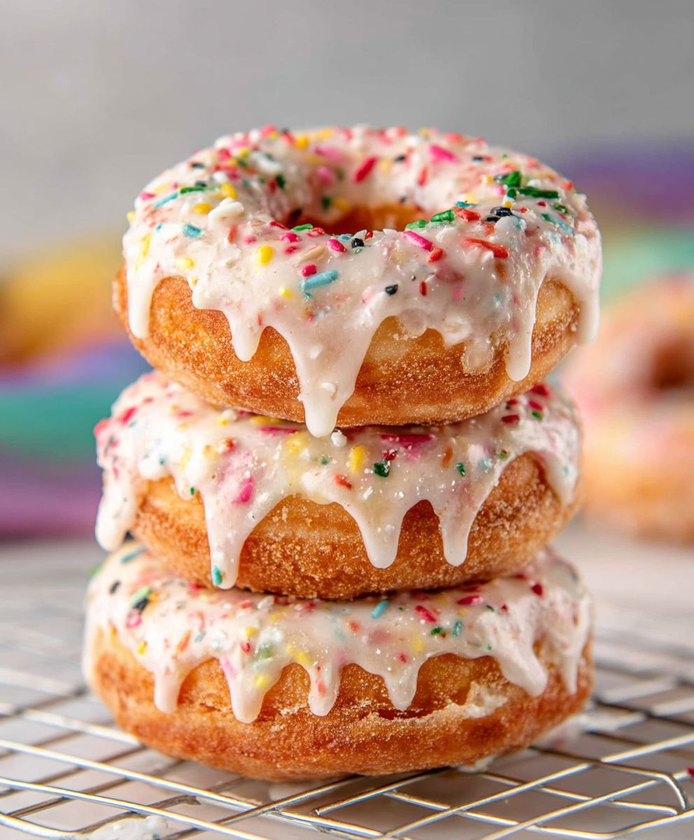 Funfetti Baked Donuts
