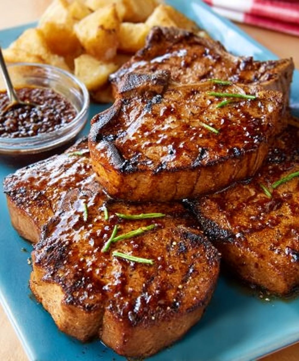 Glazed Pork Chops