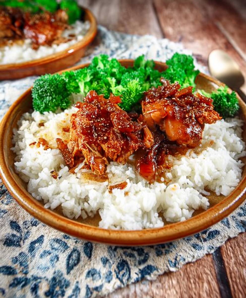 Honey Chicken and Rice