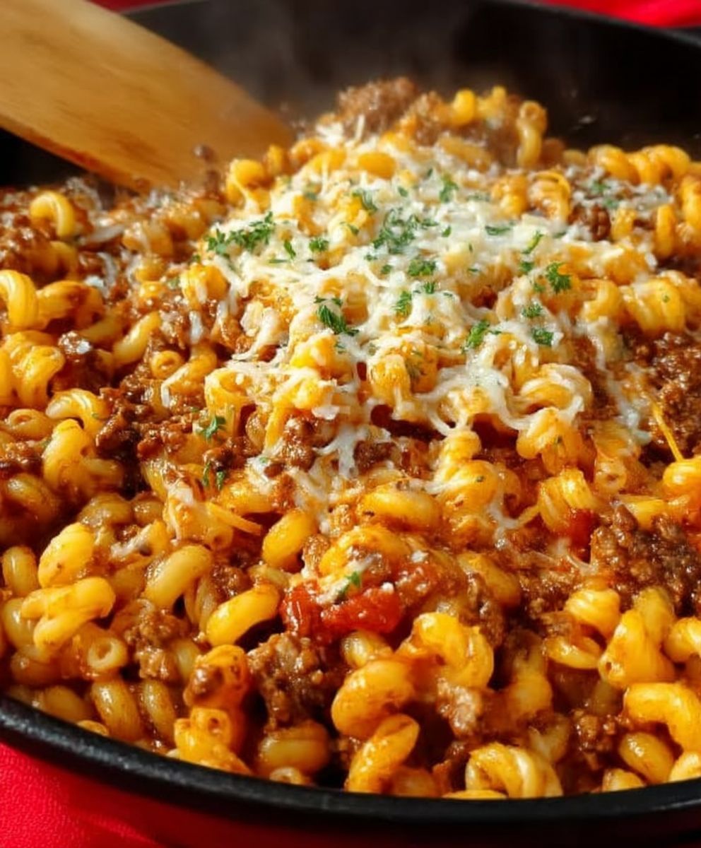 Homemade Beefaroni