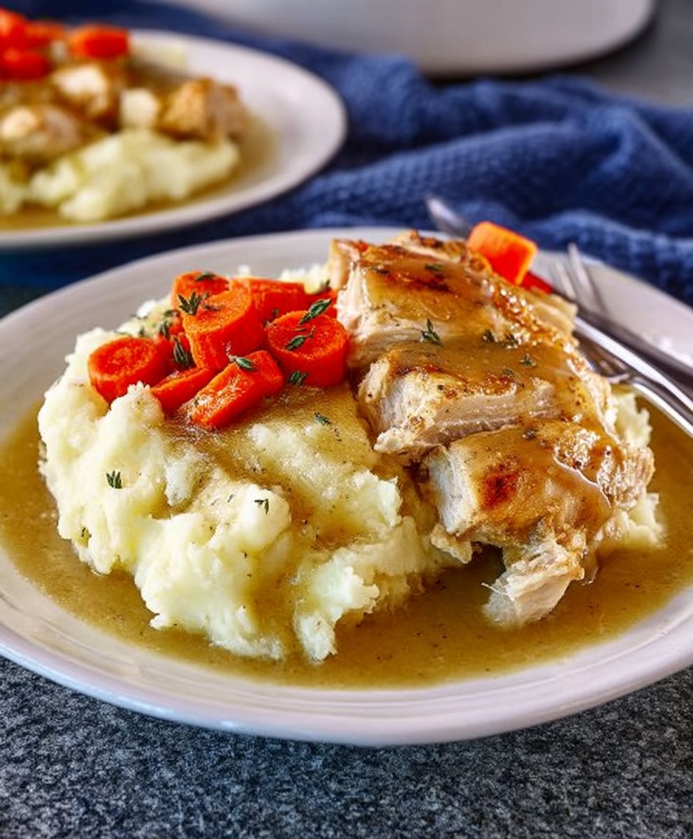 Chicken and gravy crock pot