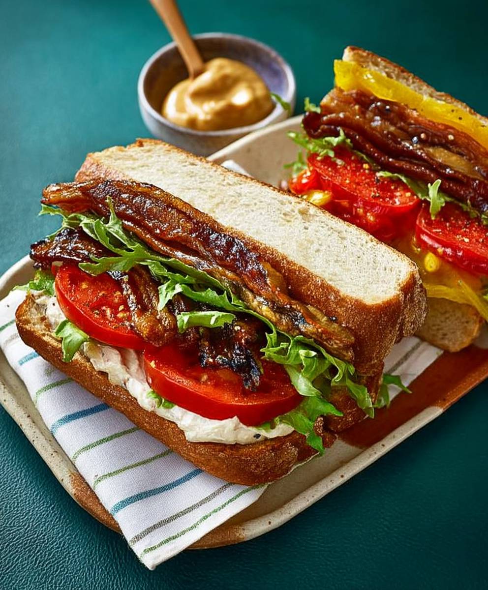 Meatless BLT Sandwich