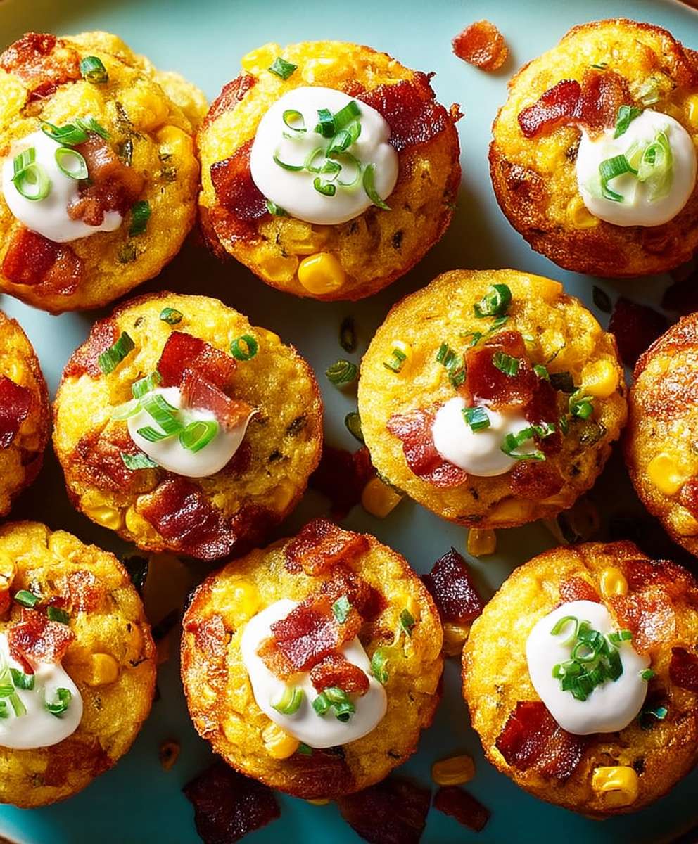 Cheesy Corn Bites