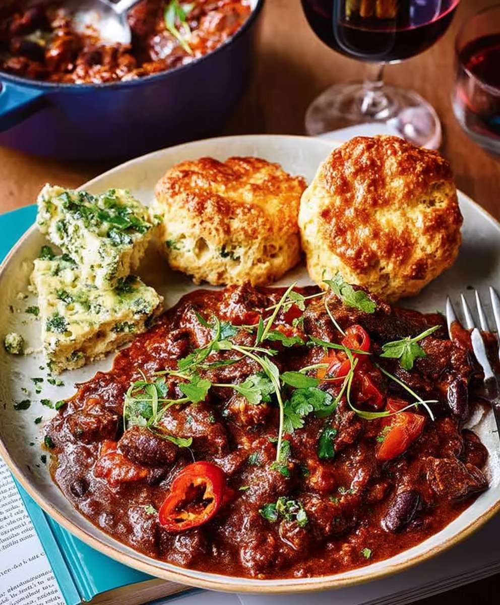 Chocolate beef chilli