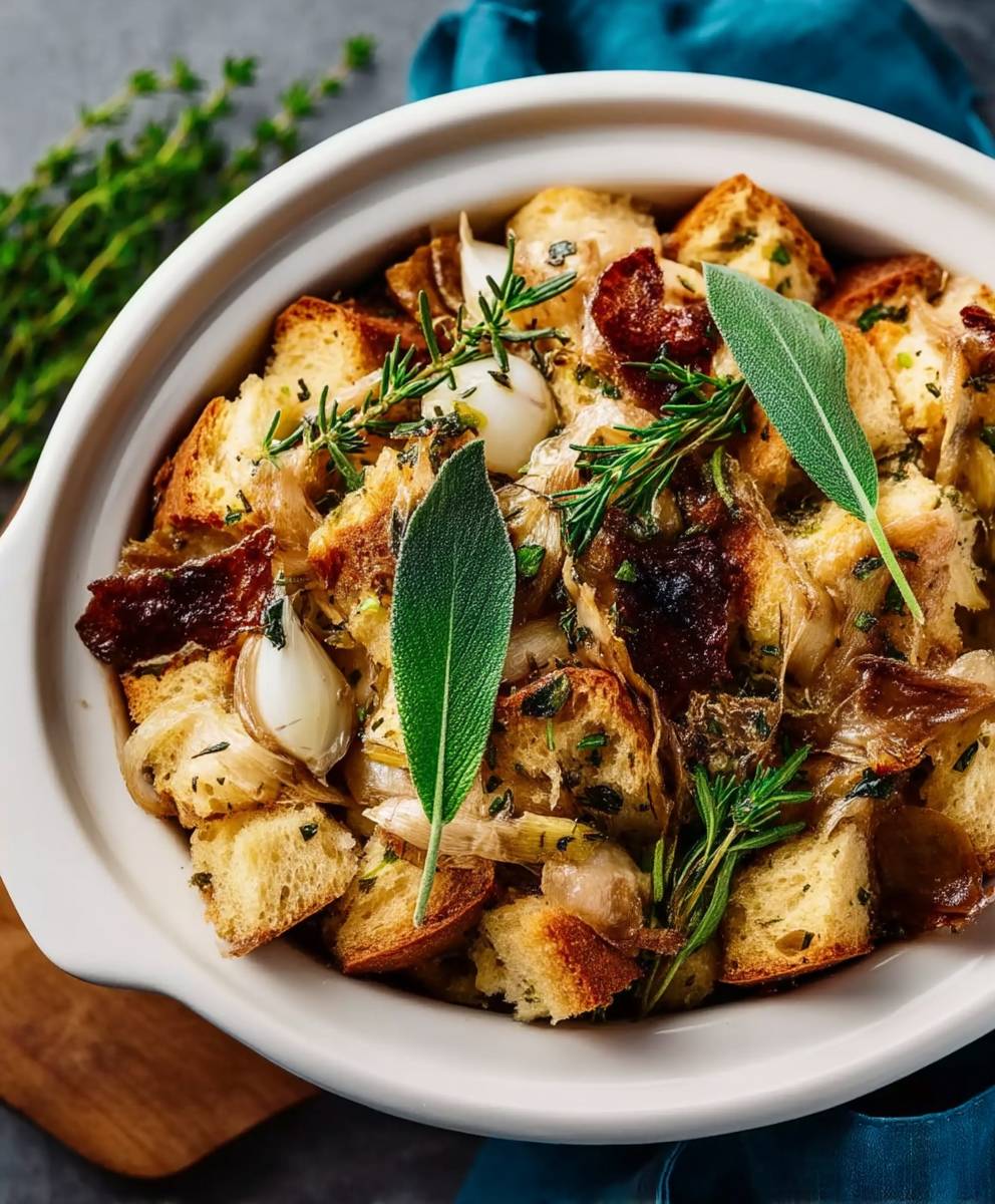 Crock Pot Stuffing