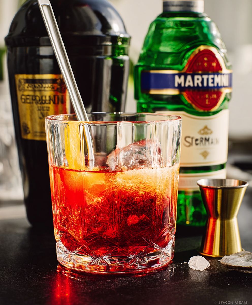 St Germain Negroni