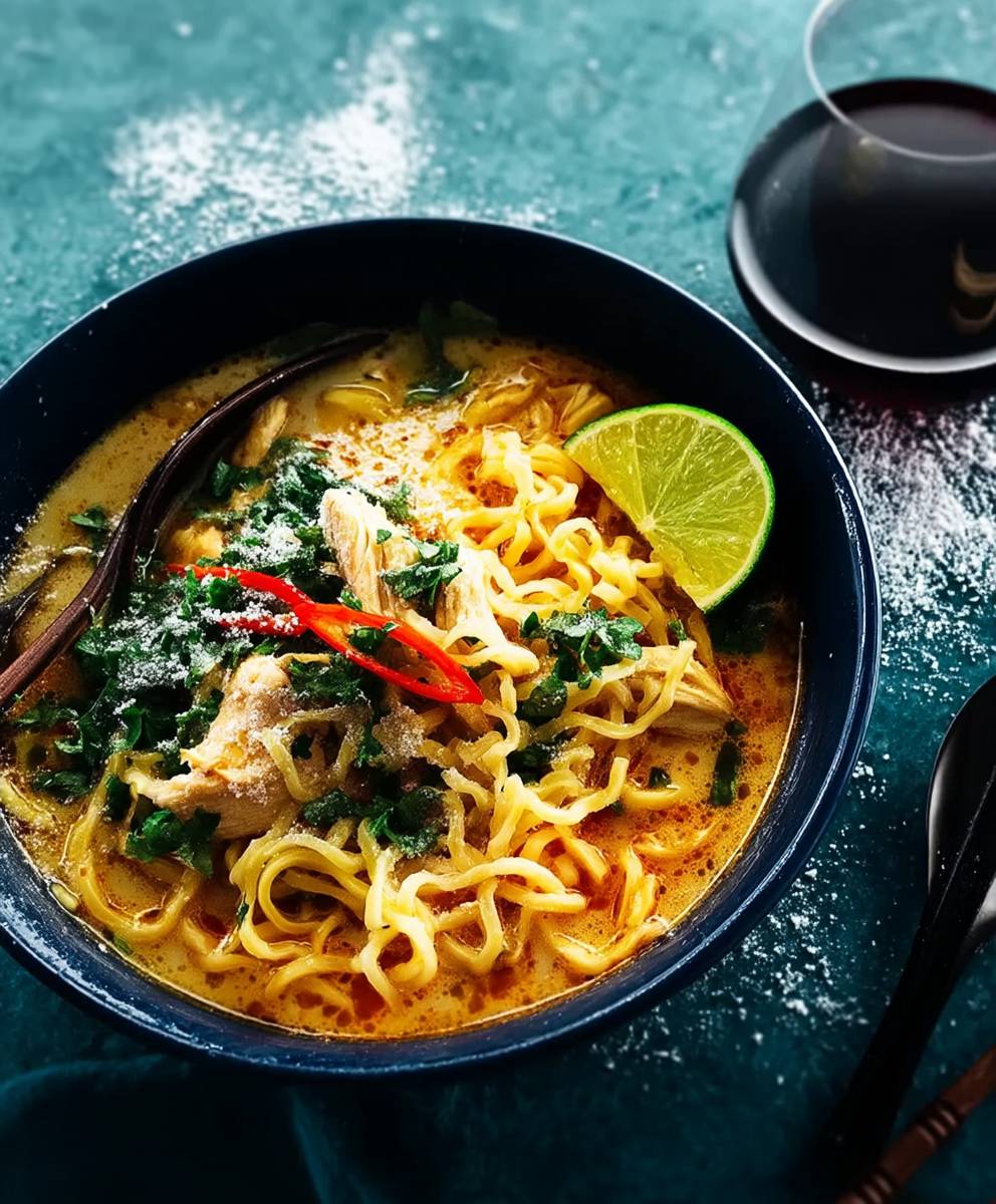 Thai coconut curry chicken