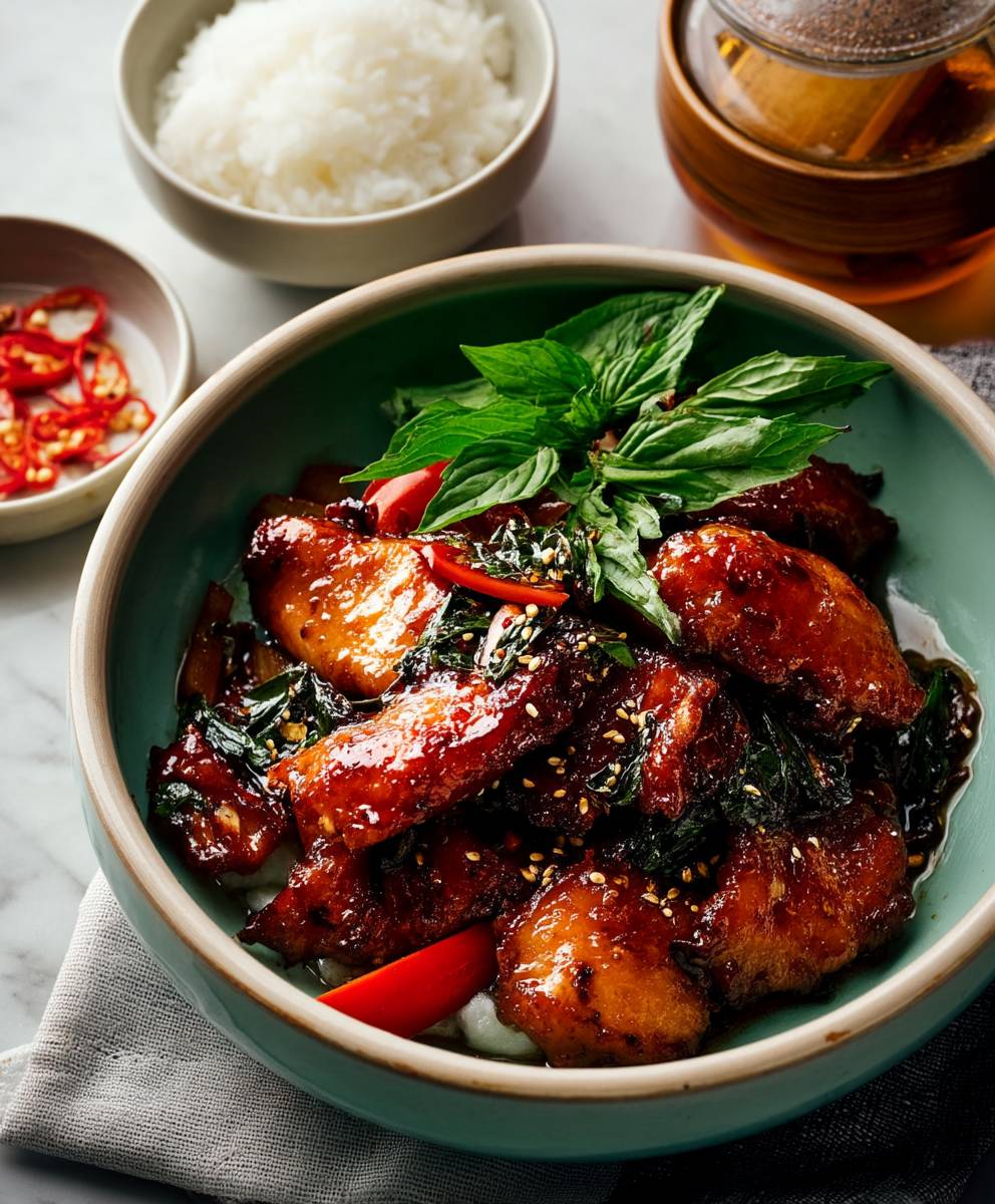 Three Cup Chicken