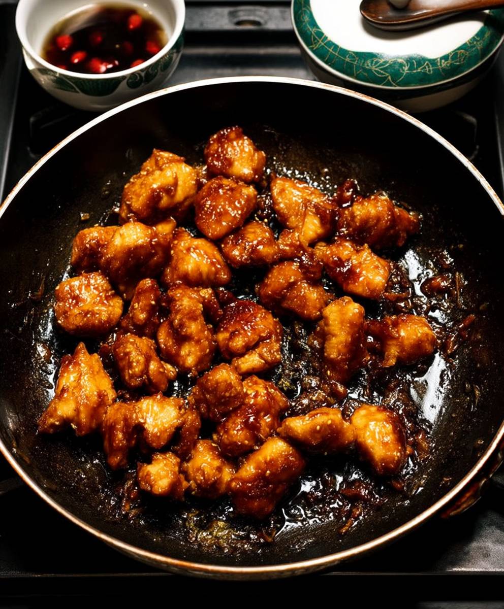 Baked Chinese Orange Chicken