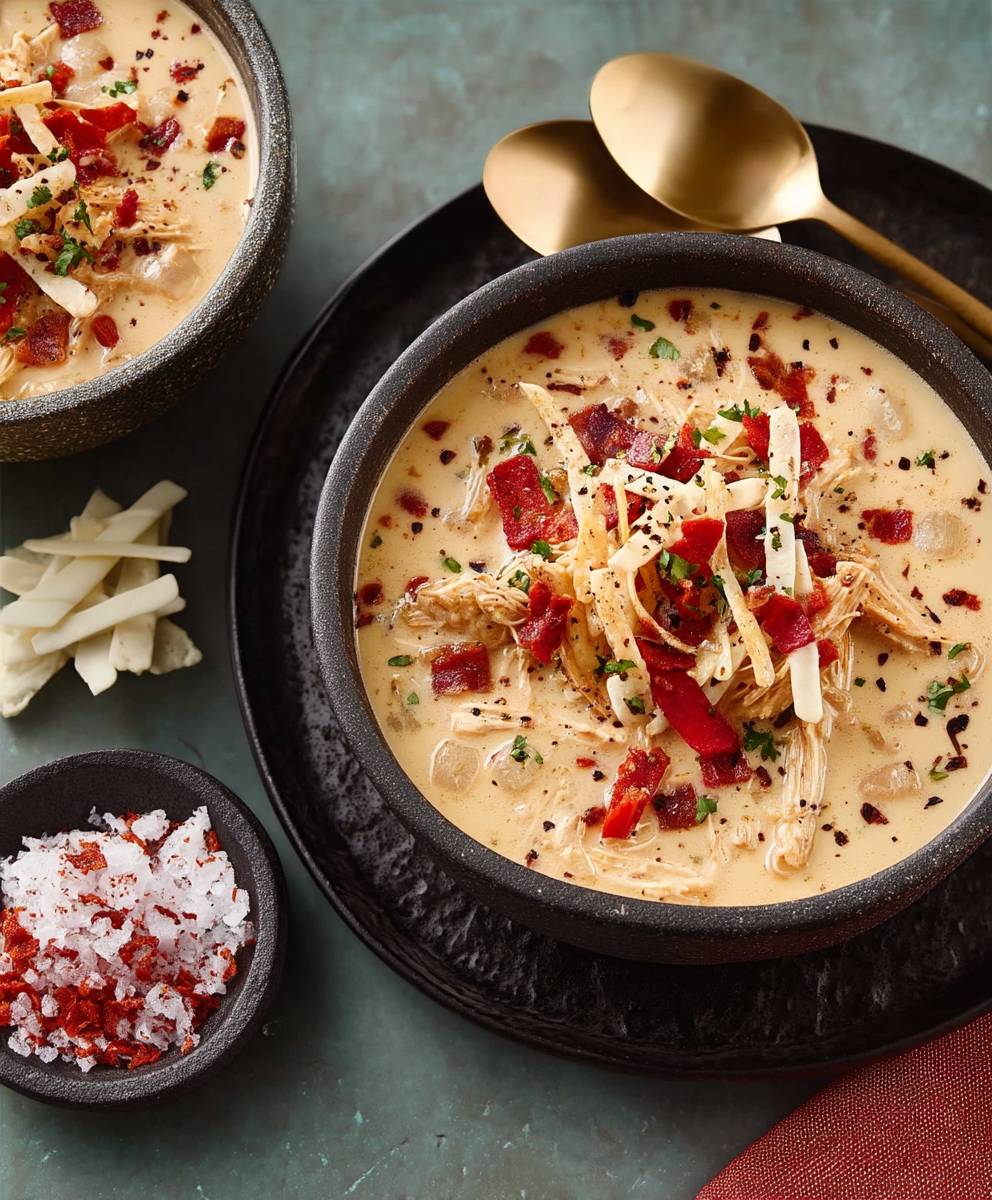 Chicken taco soup slow cooker