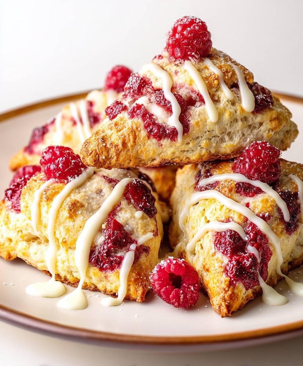 Raspberry Scones